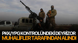 MUHALİFLER, TERÖR ÖRGÜTÜ PKK/YPG KONTROLÜNDEKİ DEYRİZOR'U TAMAMEN ELE GEÇİRDİ