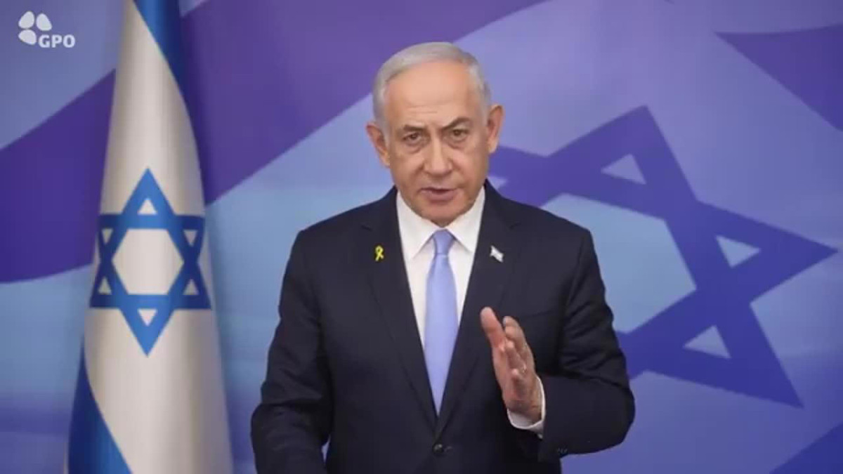 NETANYAHU UCM'NİN TUTUKLAMA KARARI SONRASI KAMERALAR KARŞISINA GEÇTİ TEHDİT ETTİ