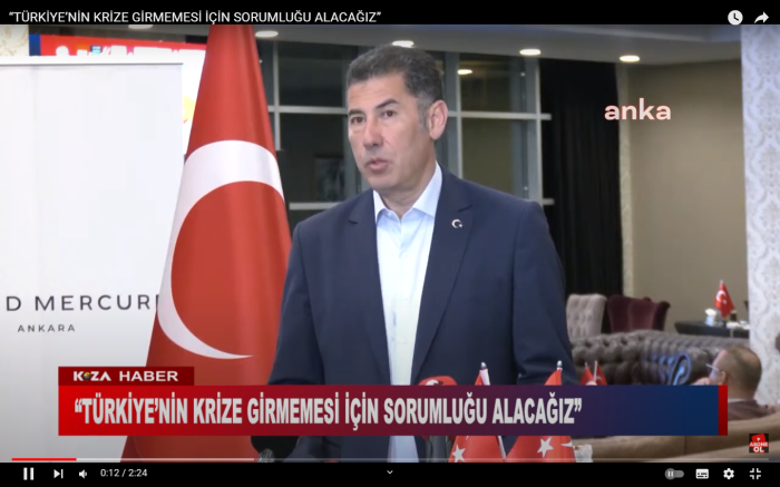 “TÜRKİYE’NİN KRİZE GİRMEMESİ İÇİN SORUMLUĞU ALACAĞIZ”