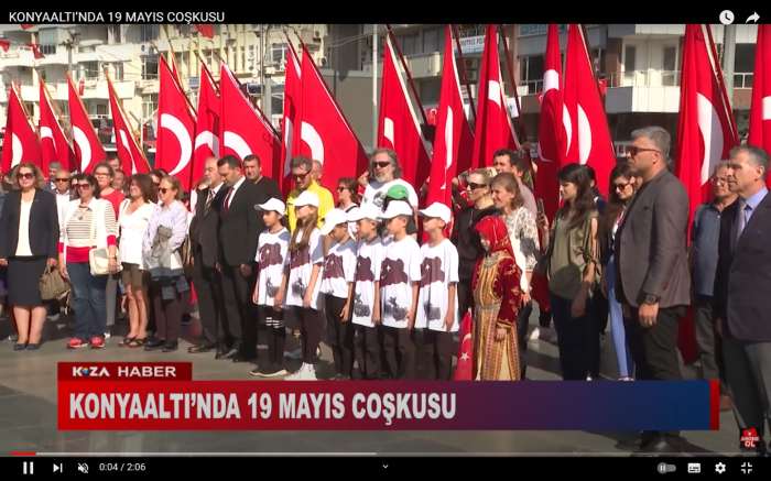 KONYAALTI’NDA 19 MAYIS COŞKUSU