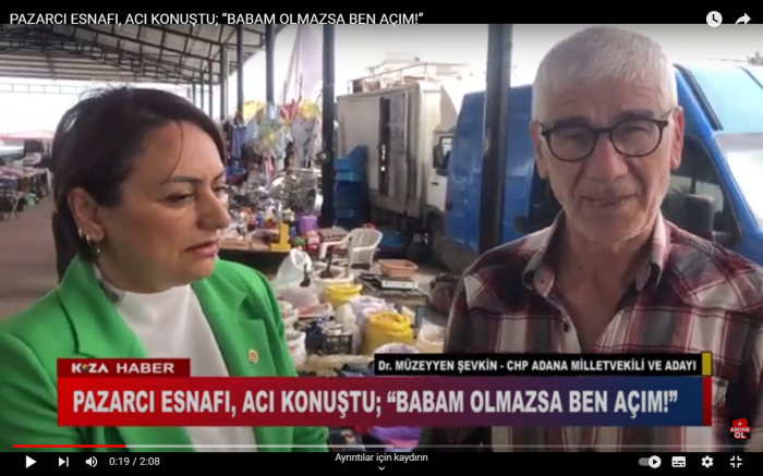 PAZARCI ESNAFI, ACI KONUŞTU; “BABAM OLMAZSA BEN AÇIM!”