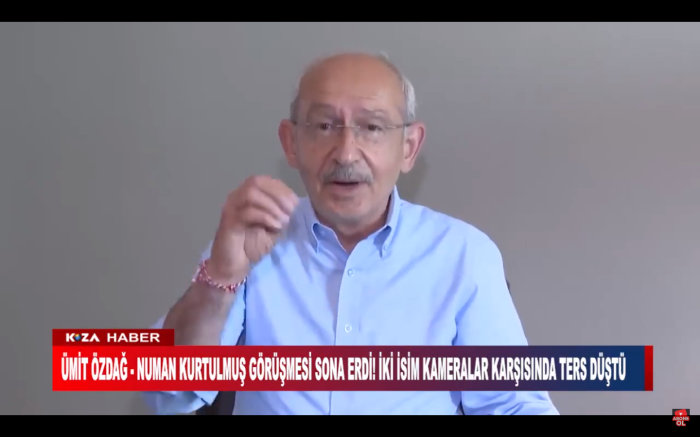 ÜMİT ÖZDAĞ-NUMAN KURTULMUŞ GÖRÜŞMESİ SONA ERDİ! İKİ İSİM KAMERALAR KARŞISINDA TERS DÜŞTÜ