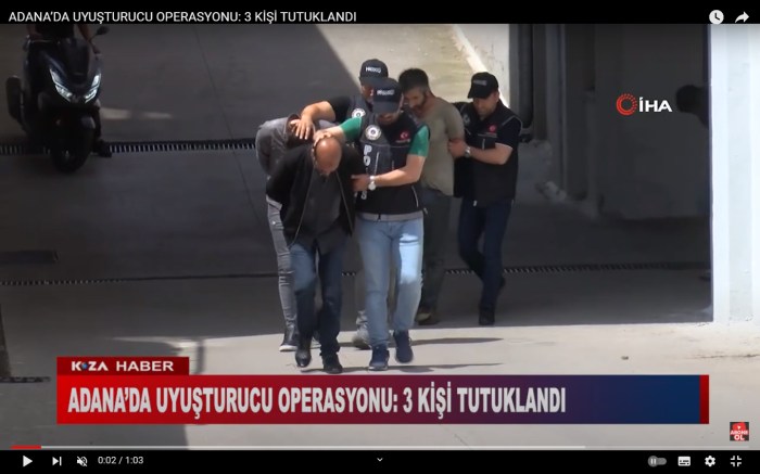 ADANA’DA UYUŞTURUCU OPERASYONU: 3 KİŞİ TUTUKLANDI