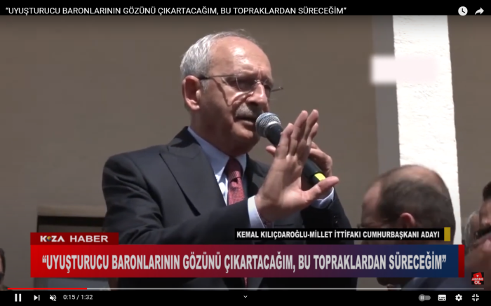 “UYUŞTURUCU BARONLARININ GÖZÜNÜ ÇIKARTACAĞIM, BU TOPRAKLARDAN SÜRECEĞİM”