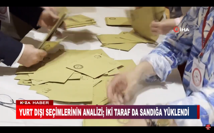 YURT DIŞI SEÇİMLERİNİN ANALİZİ; İKİ TARAF DA SANDIĞA YÜKLENDİ