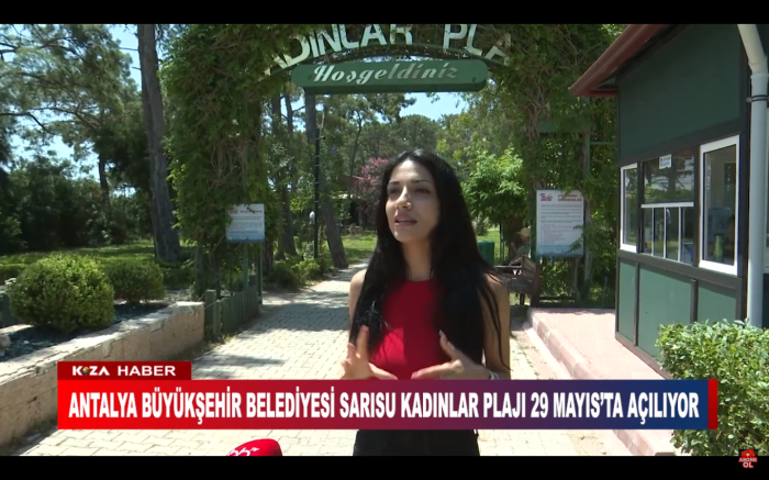 ANTALYA BÜYÜKŞEHİR BELEDİYESİ SARISU KADINLAR PLAJI 29 MAYIS’TA AÇILIYOR