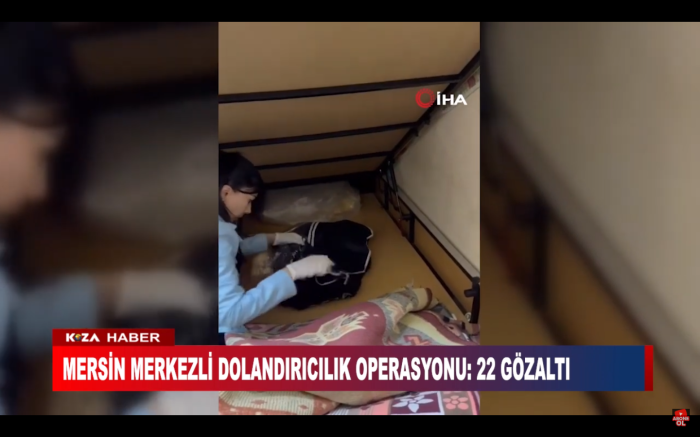 MERSİN MERKEZLİ DOLANDIRICILIK OPERASYONU: 22 GÖZALTI