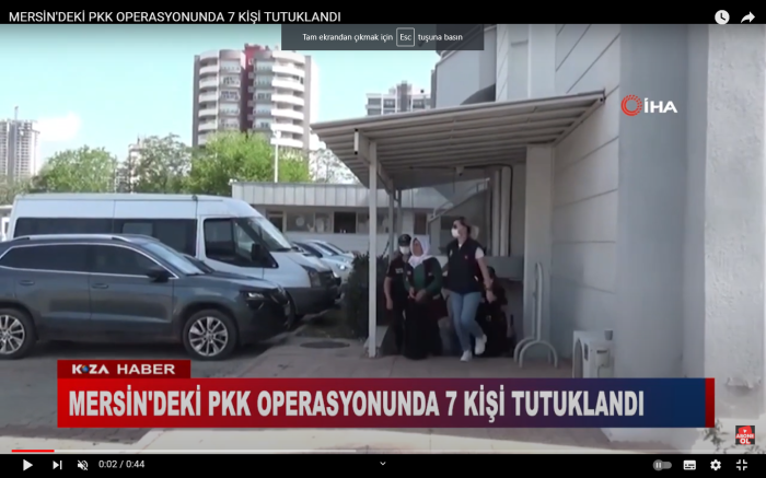 MERSİN'DEKİ PKK OPERASYONUNDA 7 KİŞİ TUTUKLANDI