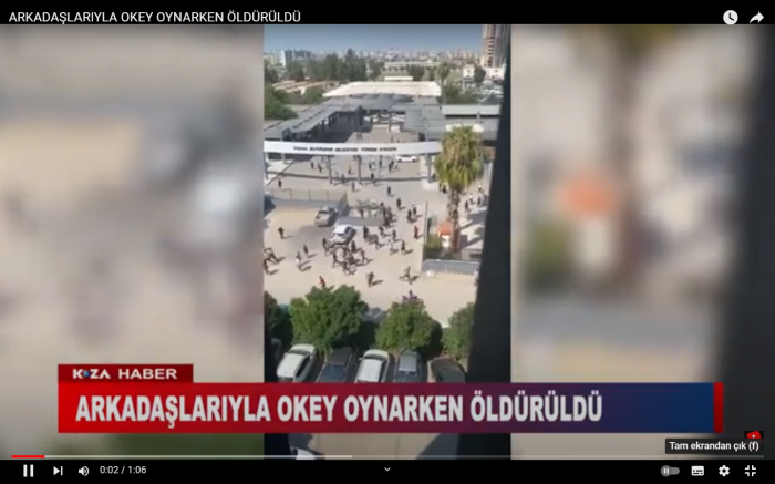 ARKADAŞLARIYLA OKEY OYNARKEN ÖLDÜRÜLDÜ