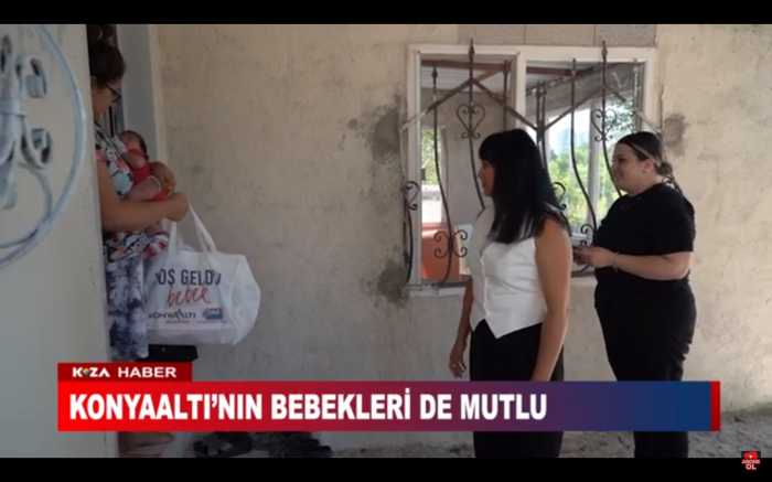 KONYAALTI’NIN BEBEKLERİ DE MUTLU