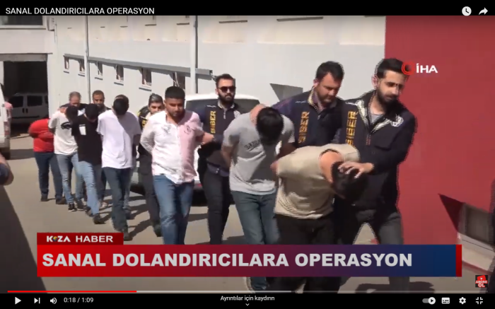 SANAL DOLANDIRICILARA OPERASYON