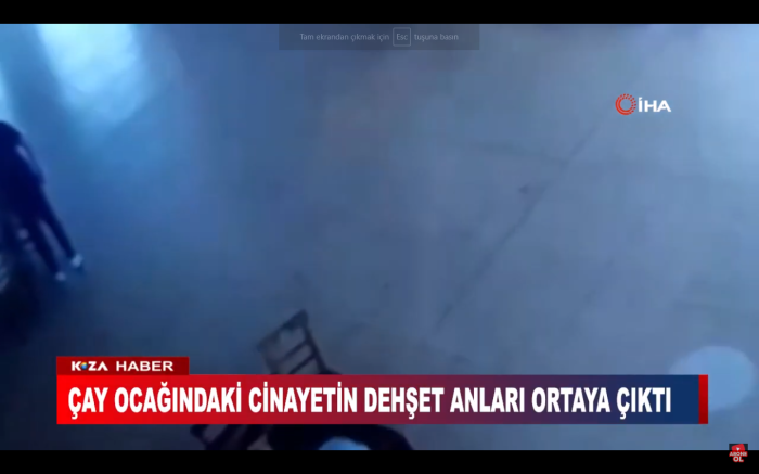 ÇAY OCAĞINDAKİ CİNAYETİN DEHŞET ANLARI ORTAYA ÇIKTI