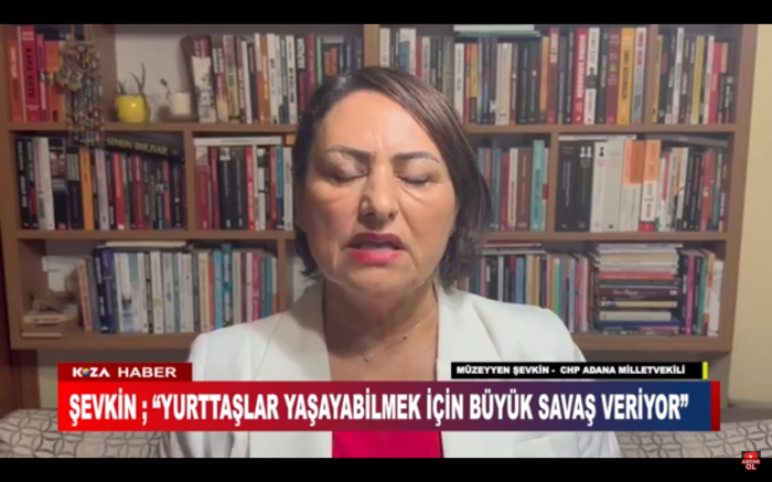 ŞEVKİN ; “YURTTAŞLAR YAŞAYABİLMEK İÇİN BÜYÜK SAVAŞ VERİYOR”