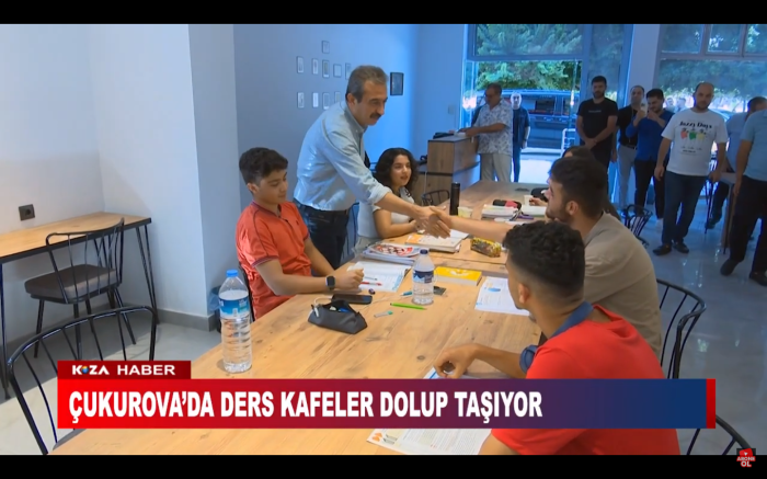 ÇUKUROVA’DA DERS KAFELER DOLUP TAŞIYOR