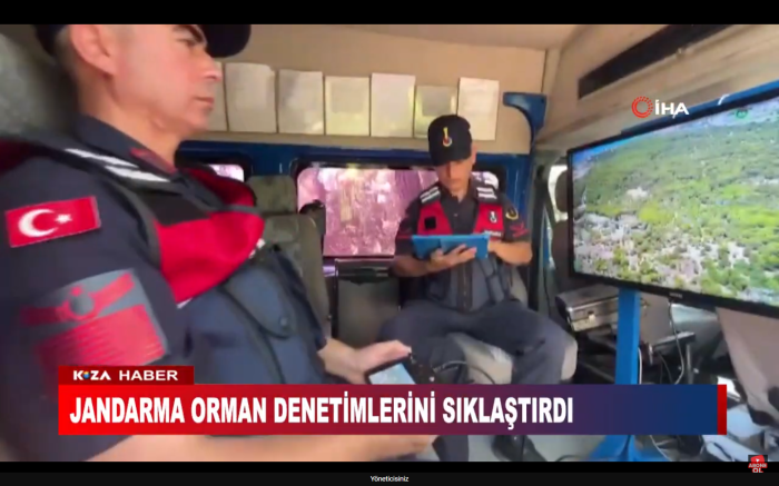 JANDARMA ORMAN DENETİMLERİNİ SIKLAŞTIRDI