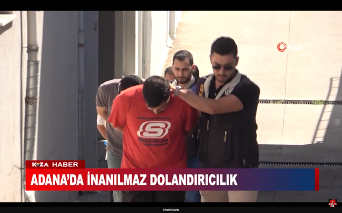 ADANA’DA İNANILMAZ DOLANDIRICILIK