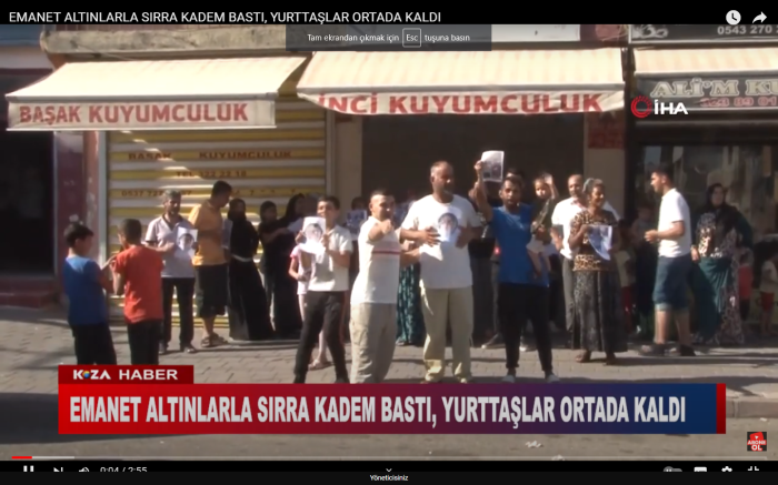 EMANET ALTINLARLA SIRRA KADEM BASTI, YURTTAŞLAR ORTADA KALDI