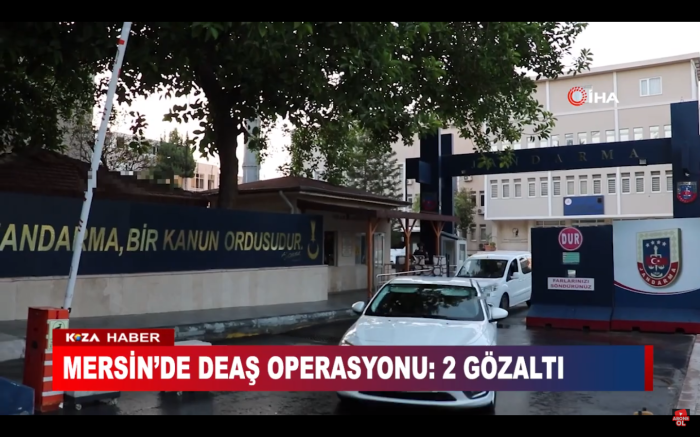 Mersin'de DEAŞ operasyonu: 2 gözaltı