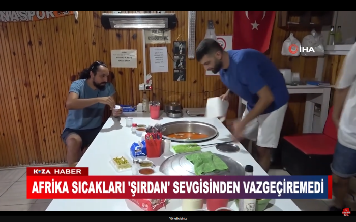 AFRİKA SICAKLARI 'ŞIRDAN' SEVGİSİNDEN VAZGEÇİREMEDİ