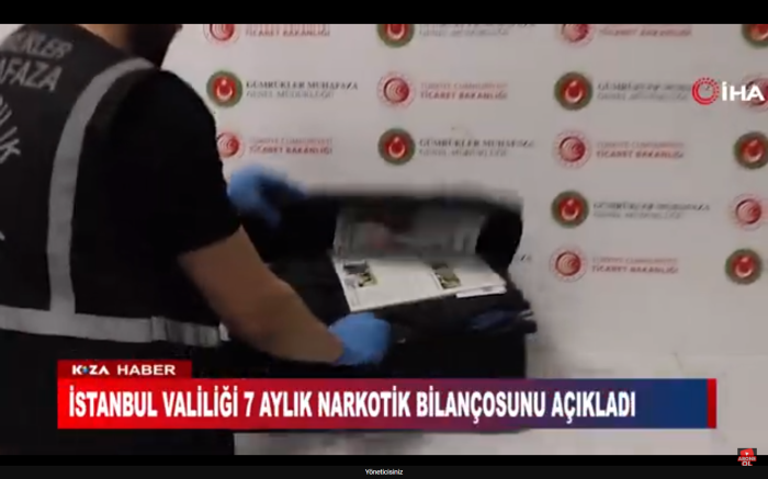 İSTANBUL VALİLİĞİ 7 AYLIK NARKOTİK BİLANÇOSUNU AÇIKLADI