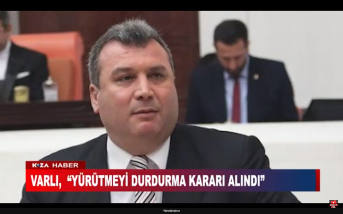 VARLI, “YÜRÜTMEYİ DURDURMA KARARI ALINDI”