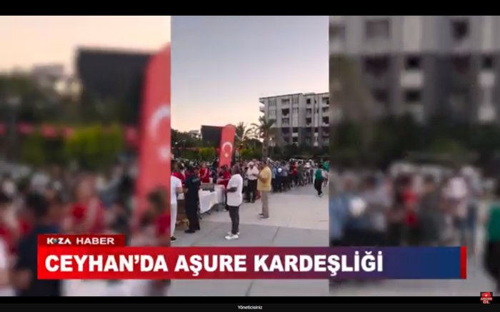 CEYHAN’DA AŞURE KARDEŞLİĞİ