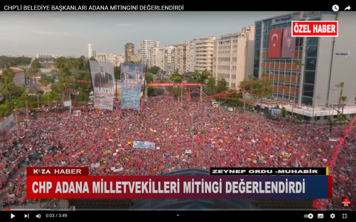 CHP'Lİ BELEDİYE BAŞKANLARI ADANA MİTİNGİNİ DEĞERLENDİRDİ