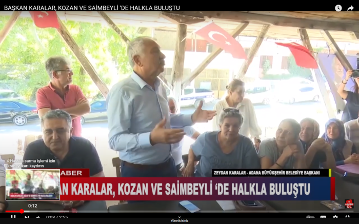 BAŞKAN KARALAR, KOZAN VE SAİMBEYLİ ‘DE HALKLA BULUŞTU