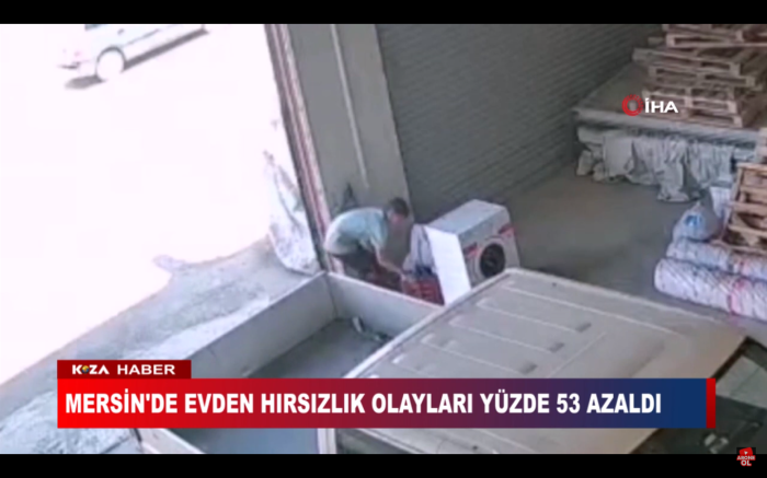 MERSİN'DE EVDEN HIRSIZLIK OLAYLARI YÜZDE 53 AZALDI