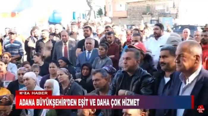 ADANA BÜYÜKŞEHİR’DEN EŞİT VE DAHA ÇOK HİZMET