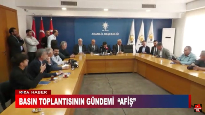 BASIN TOPLANTISININ GÜNDEMİ “AFİŞ”