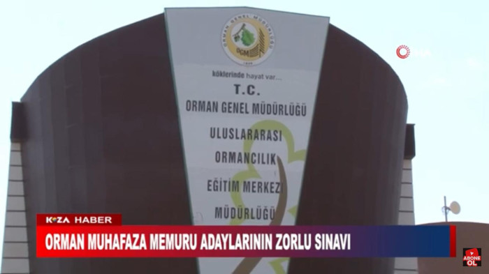 ORMAN MUAFAZA MEMURU ADAYLARININ ZORLU SINAVI