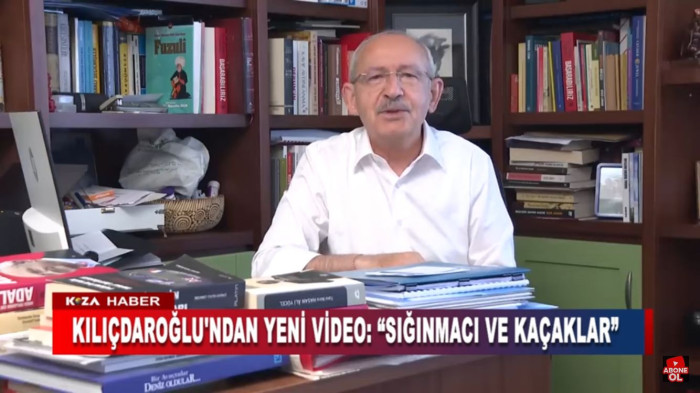 KILIÇDAROĞLU'NDAN YENİ VİDEO: “SIĞINMACI VE KAÇAKLAR”